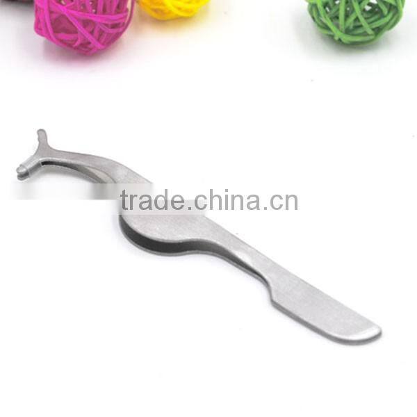 Fashionable Stainless Steel False Eyelash Applicator eyelash extension tweezers