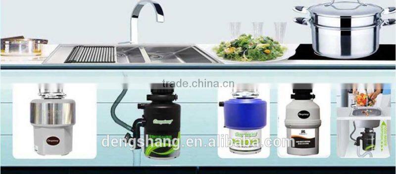 China small kitchen appliance sink food waste grinder DSB750 model,1 hosrepower