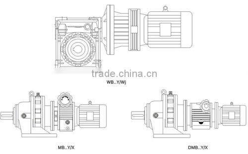 WB series micro cycloidal reducer