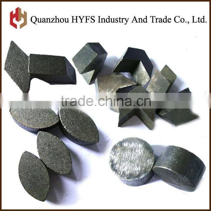 Soft Bond Concrete Block Grinding Segment for THC Metal Pad on Polishing Machine