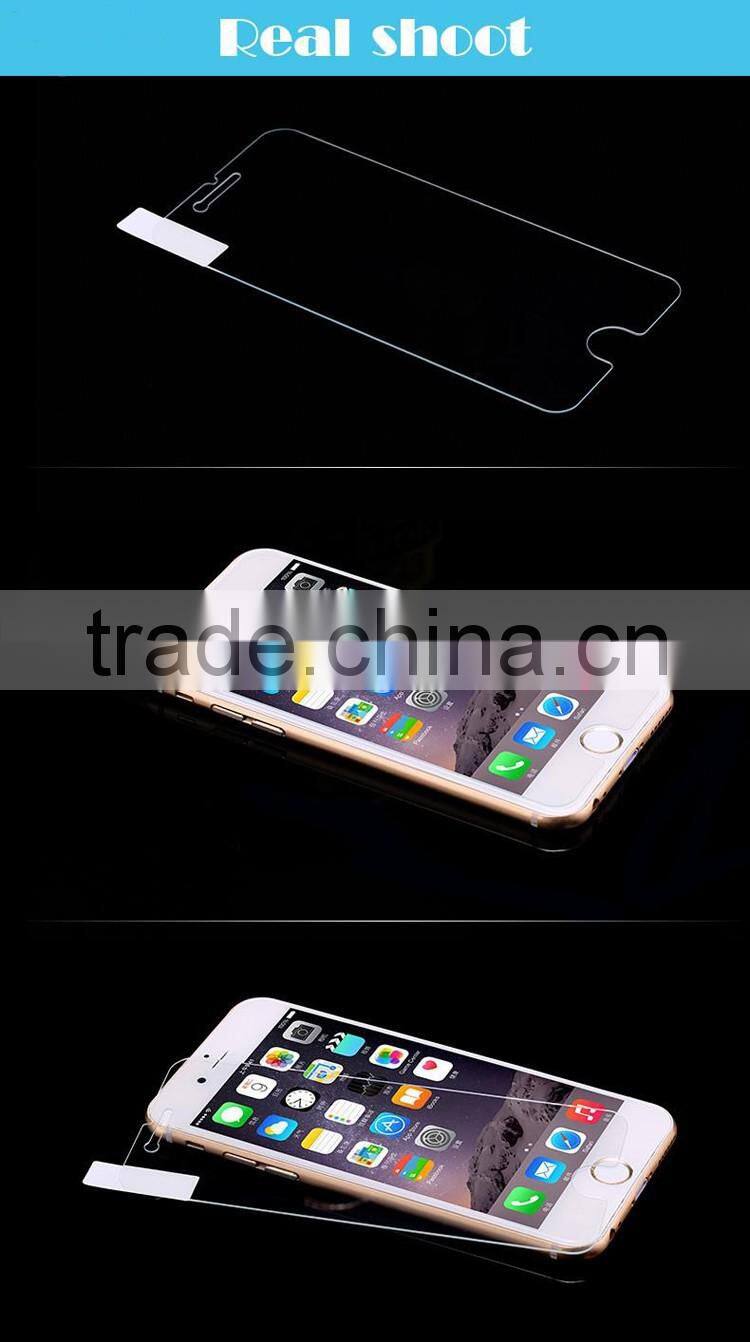 Wholesale factory high quality 9h tempered glass screen protector for iPhone 6S Plus