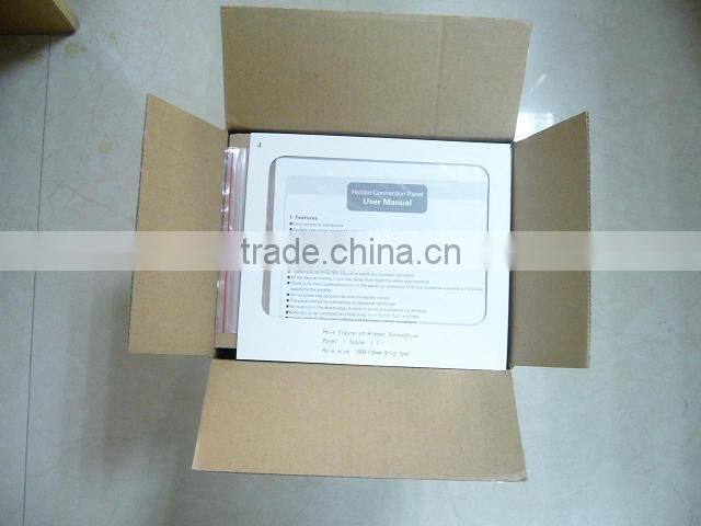 Double Pop up desktop socket for office, conference