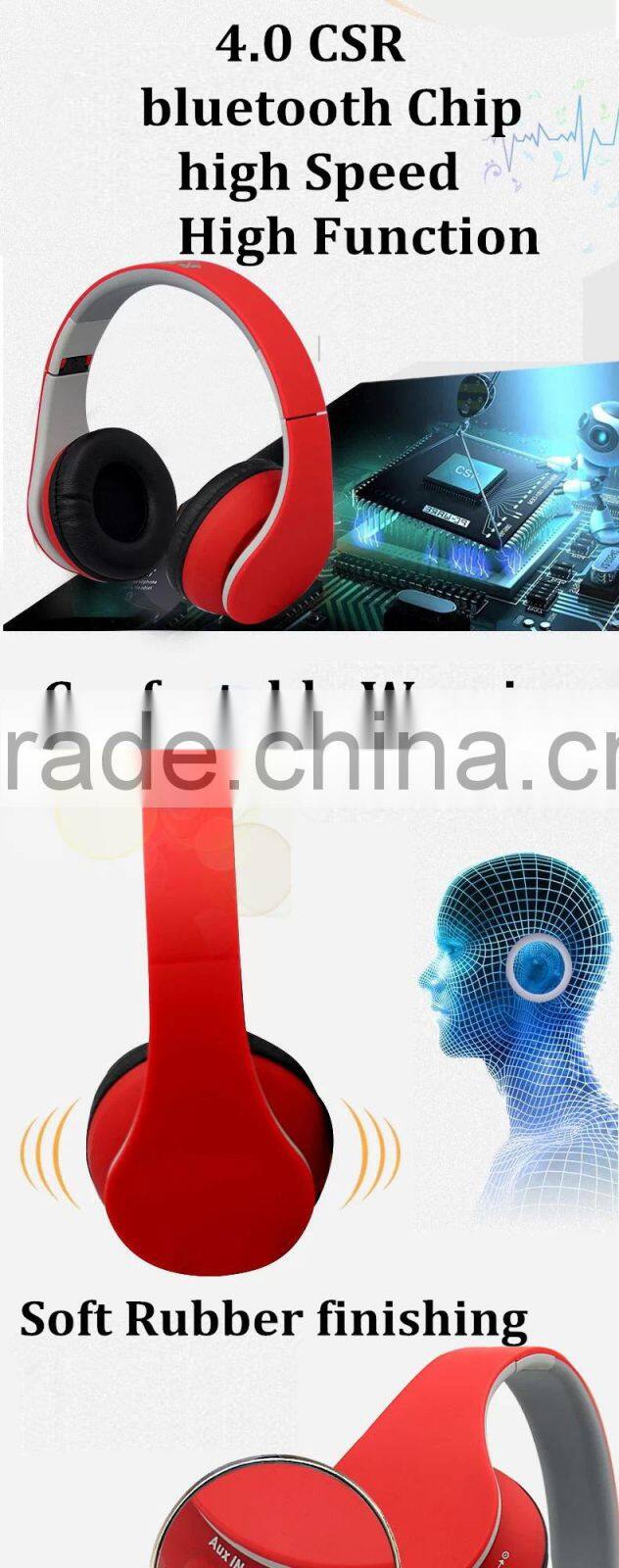 hot alibaba wholesale wireless bluetooth stereo headphone
