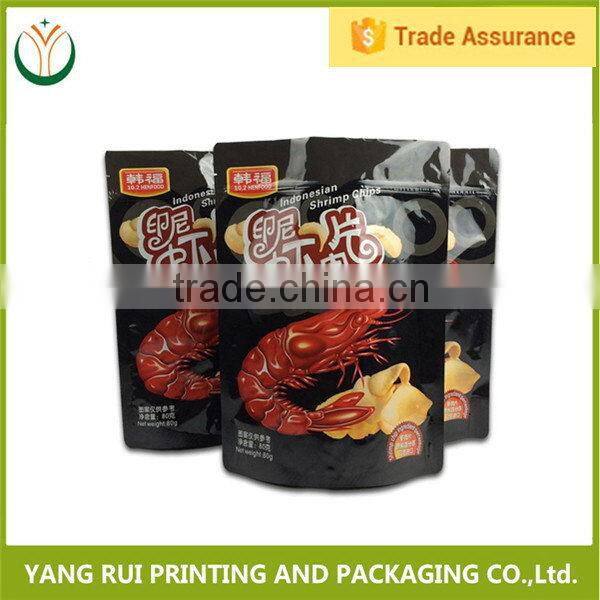 Economic Loop Handle plastic food bags packing
