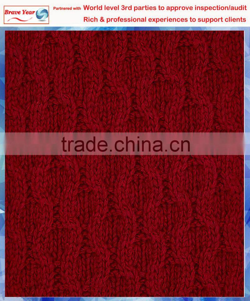 Bubble Lattice red knit scarf,knit infinity scarf,knit ruffle scarf