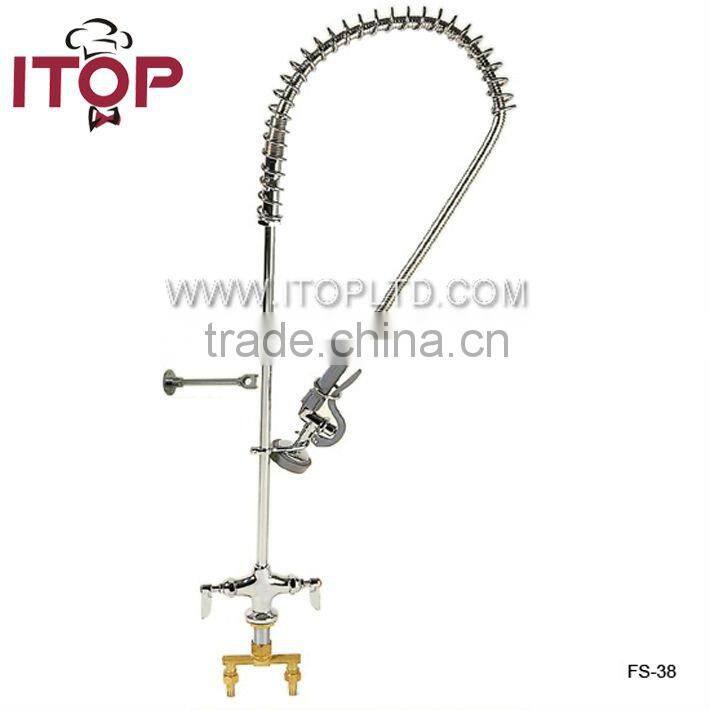 High pressure wall mounted kitchen sink faucet