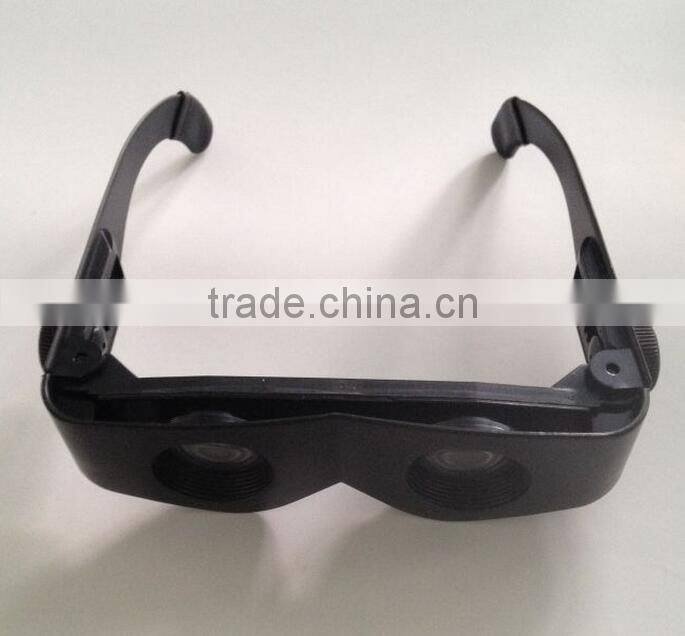 Portable Glasses Style Telescope Magnifier Binoculars For Fishing Hiking Concer