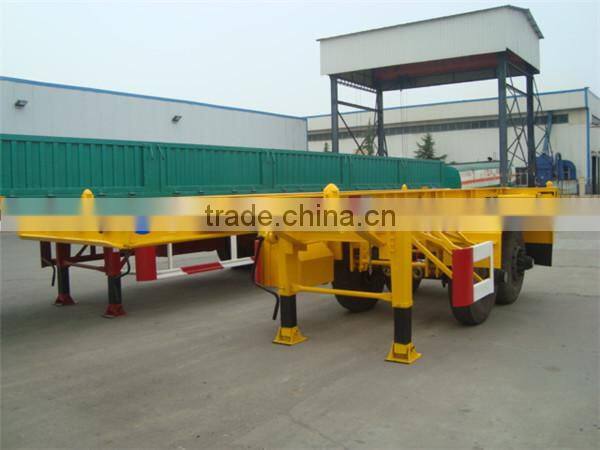 CIMC 20ft 2 Axles Skeleton Container Semi Trailer
