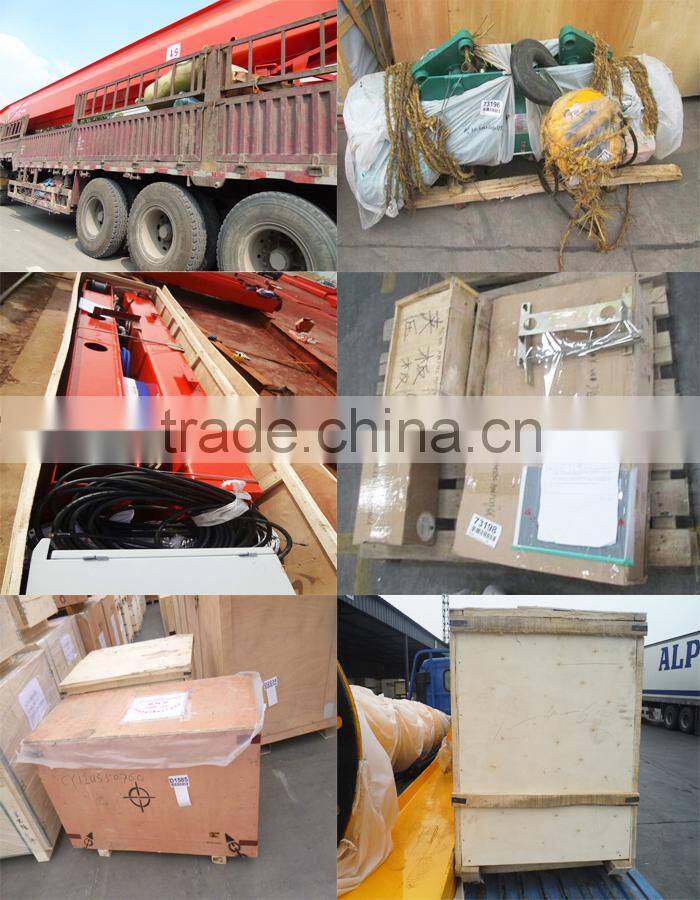Hot single girder electric hoist overhead bridge crane
