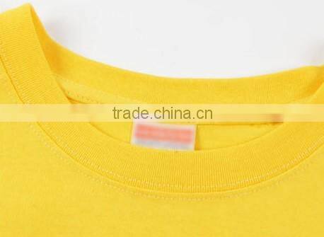High Quality custom shirt plain 40 yarns 200 grams with LOGO