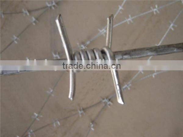 Roadway barrier Barbed wire making machine price