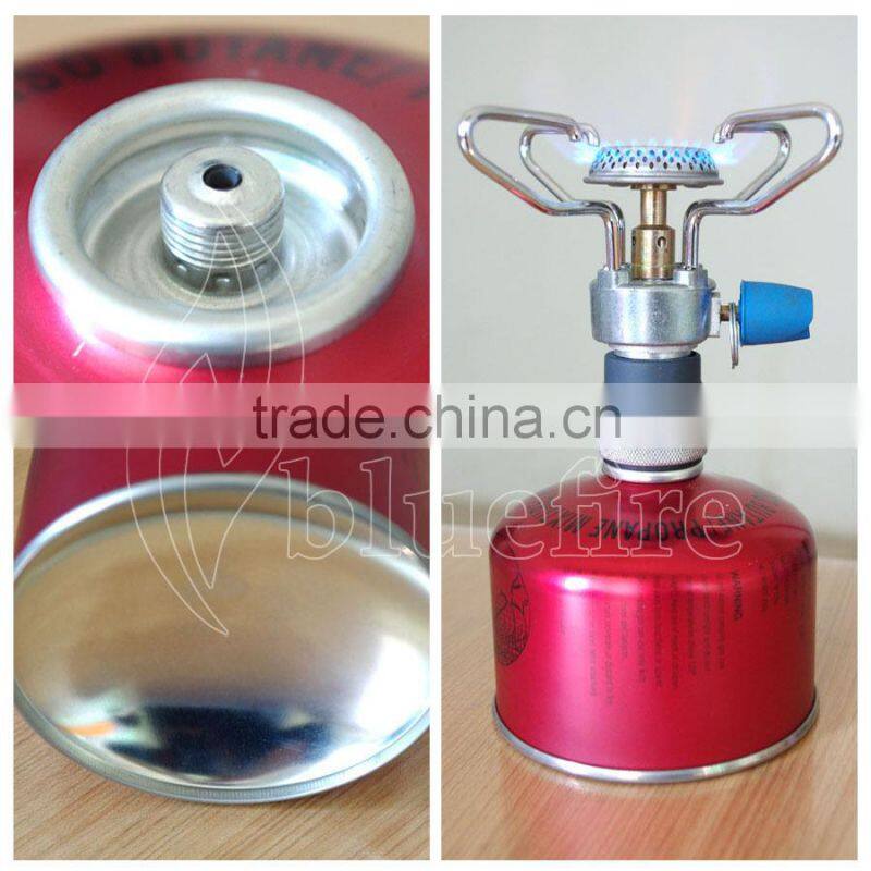 butan propane gas cartridge canister in screw type