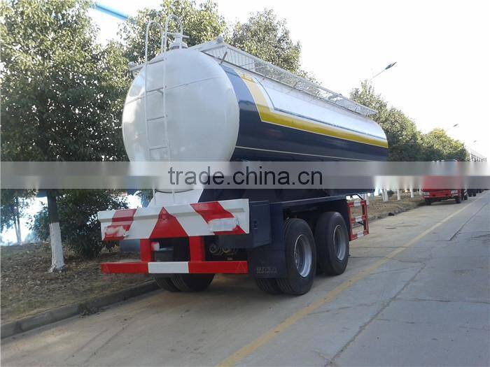 2 Axles Plastic-lined Steel Semitrailer