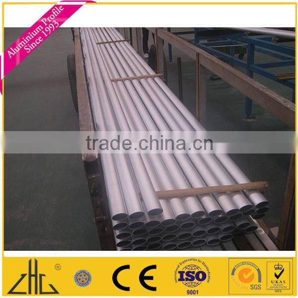 Wow!! paint aluminum main door handle/ CNC drilling profile aluminium broom, mop, door handle/ aluminium handle with screw holes