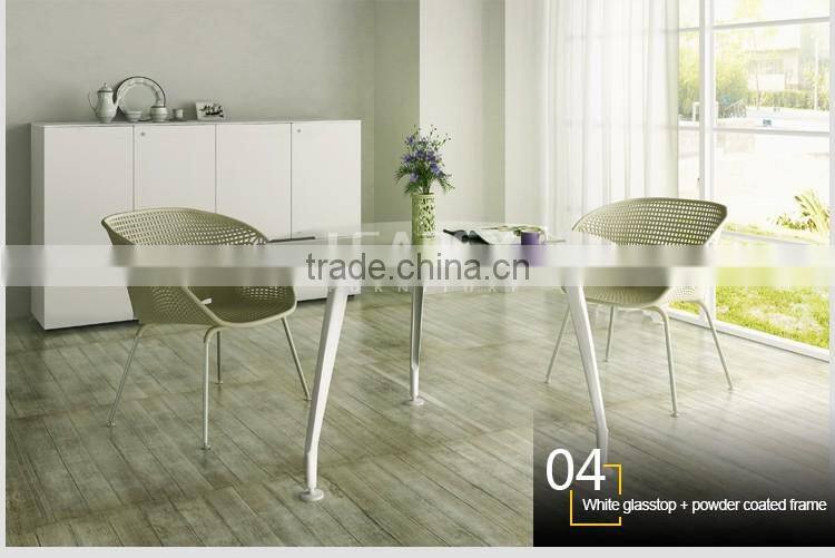 Factory price metal base MDF desktop circular office desk
