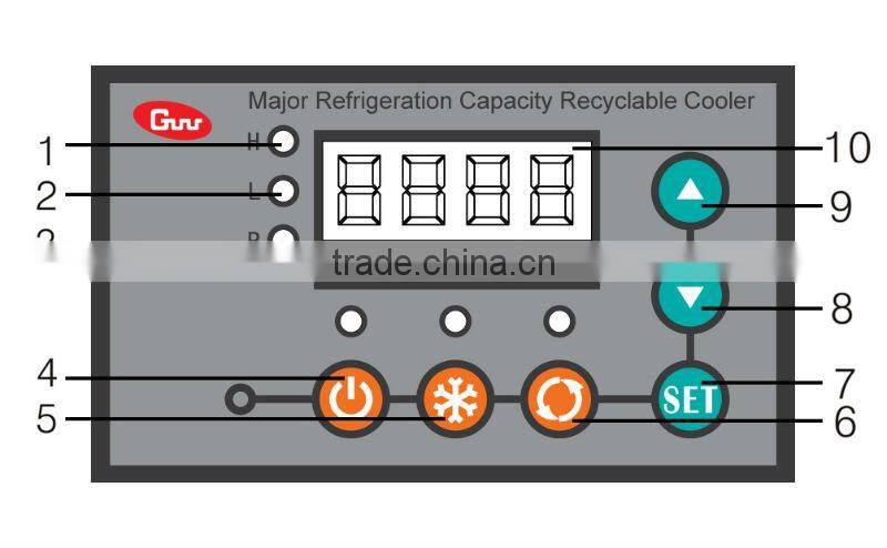 DL-400 refrigeration recyclable chiller with rotary evaporator