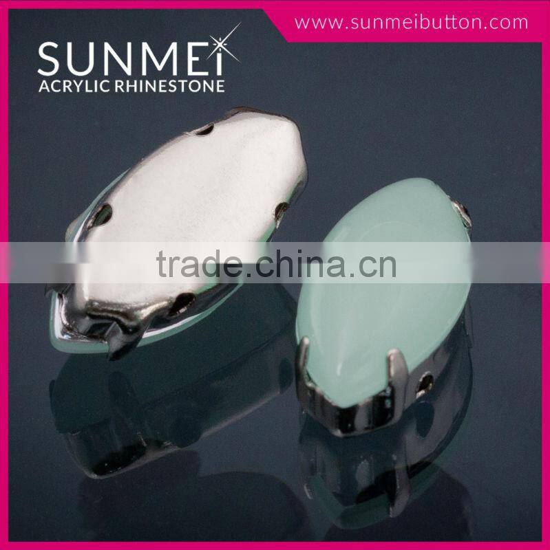 Marquise Shaped Rhinestone Trims for Shoes