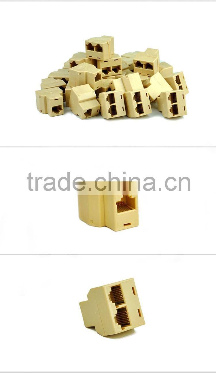 wholesale RJ45 adapter 8p8c install wireless network adapter rj45 connector joiner