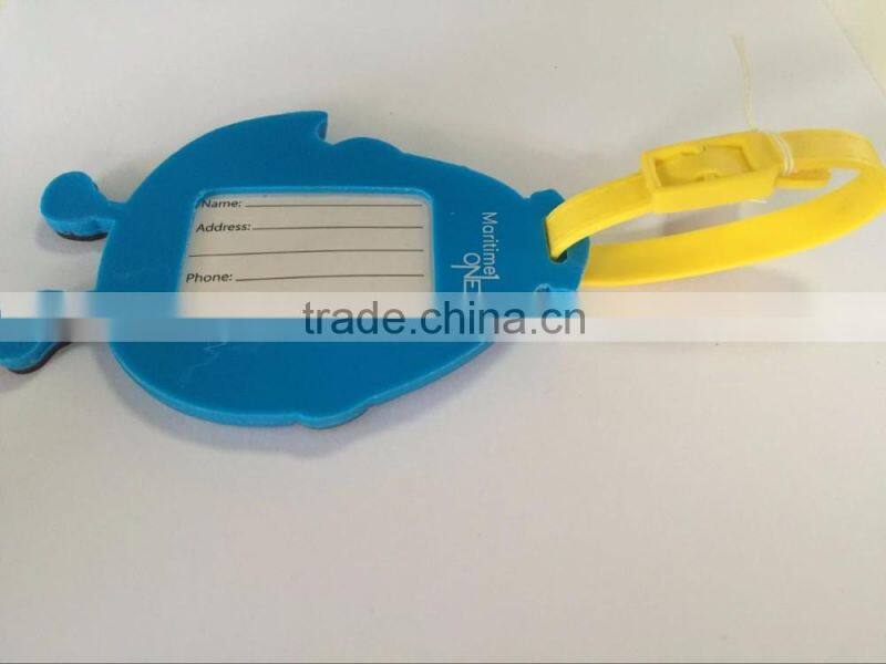 Hot quality durable plastic wholesale logo luggage travel tags