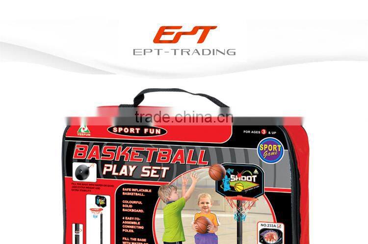 Exercise basketball basket with mini basketball nets