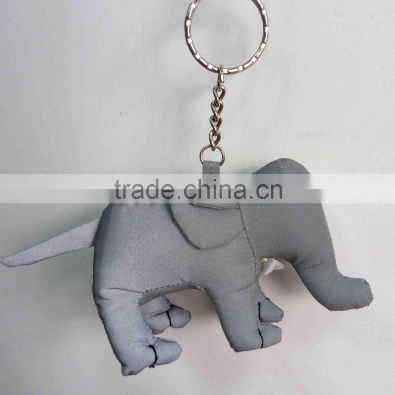 Reflective keychain Type safety reflector