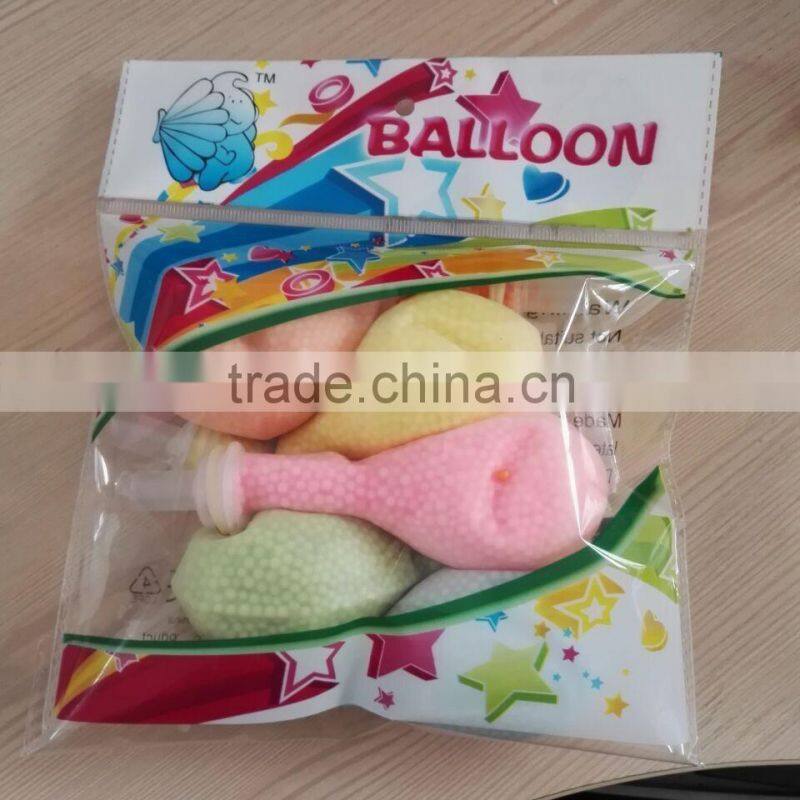 Chinese transparent foil confetti balloon
