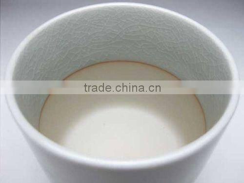 Kohgen Koh Cafe`s Original ceramic incense burner crackle mouse celadon porcelain, seto Japanese ware