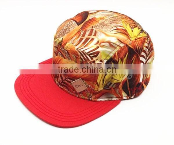 Low Price New Coming Camper Snapback Cap Wholesale Corduroy 5 Panel Camper Hat