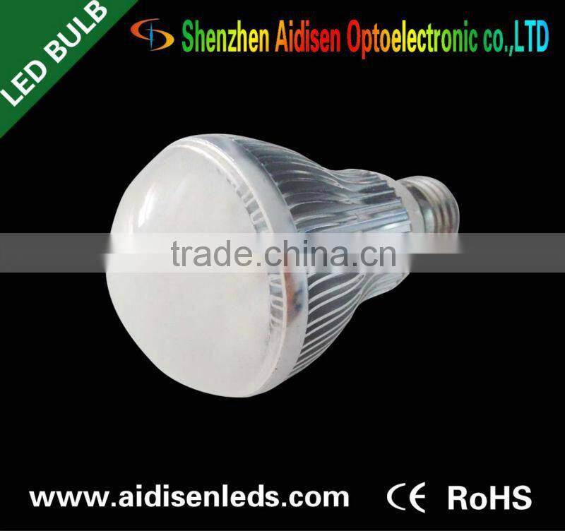 dimmable 5W 220 volt led light bulbs with CE RoHS