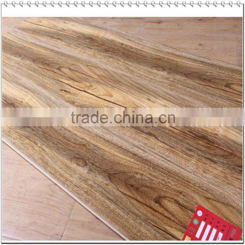 2015 12mm handscraped laminate flooring