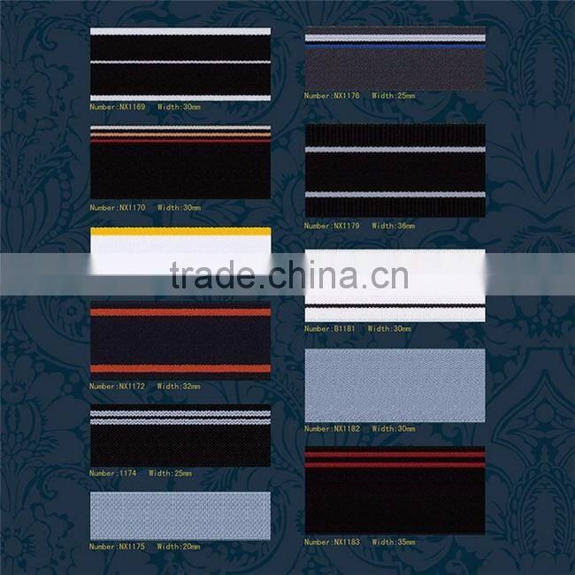 China Suppliers 3.5cm Customized Jacquard Elastic Tape for Mens Underwear