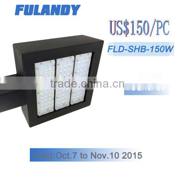UL cUL shoebox LED lighting for 6 years warranty with UL/cUL DLC certification