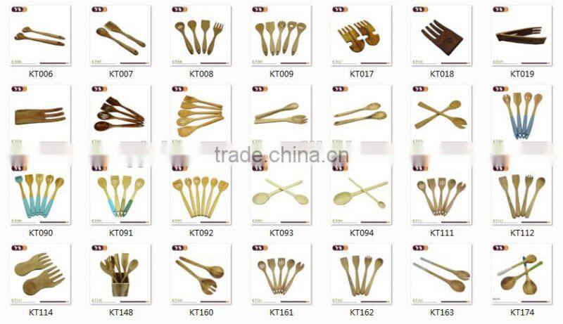 silver color handle salad servers