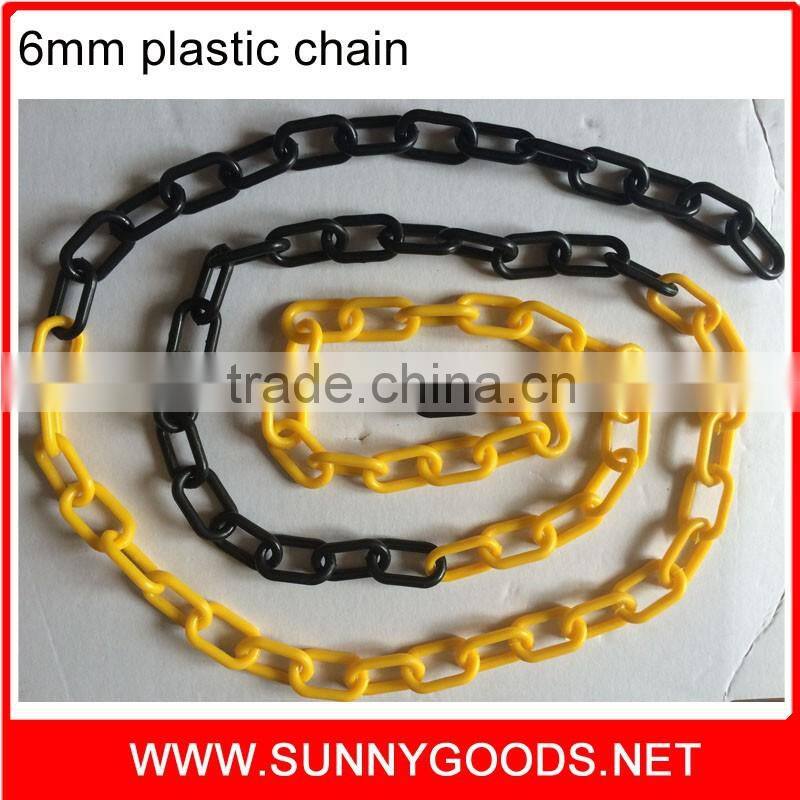 diameter 6mm PE plastic chain