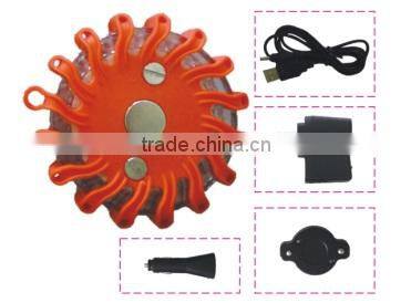 16 led Magnet blue Road Hand Signal Power Flare