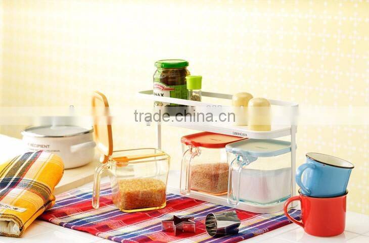 Functional stylish plastic container food packaging for spice