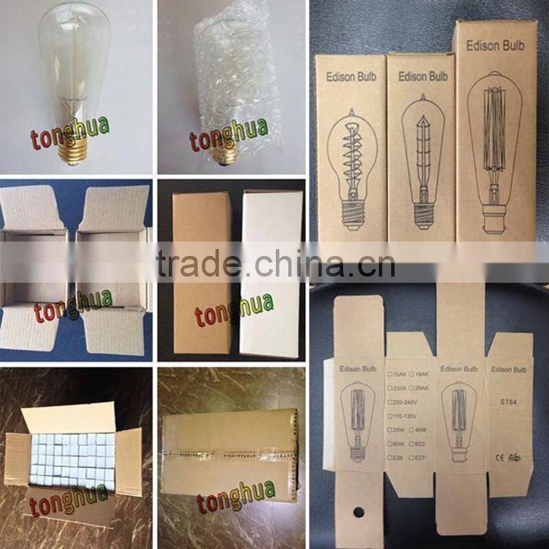 Retro Edison Bulbs E27 220V Vintage Bulbs 25W 40W 60W ST64 Bulb Edison