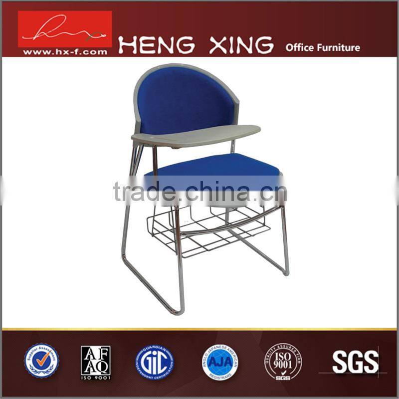 Space saving furniture living room foldable chair , training chair , metal chair