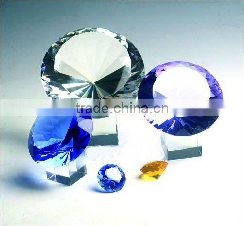 Romantic transparent Crystal Diamond