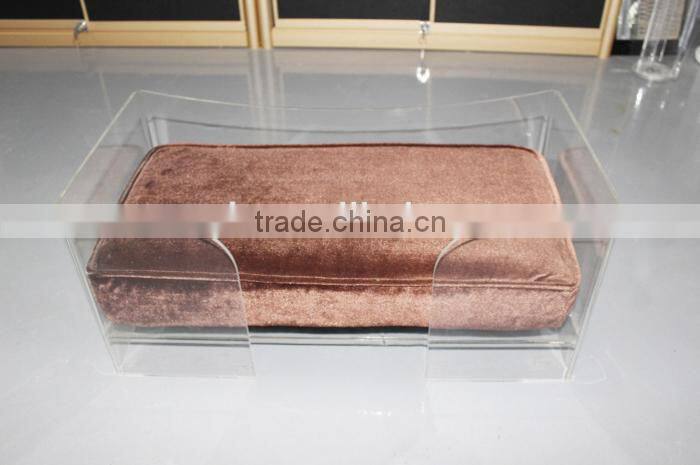 easy clean comfortable acrylic pet bed