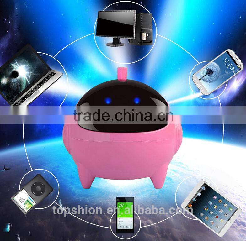 Mini Portable Cartoon Speaker With 3.5mm Audio Cable, Alibaba Express