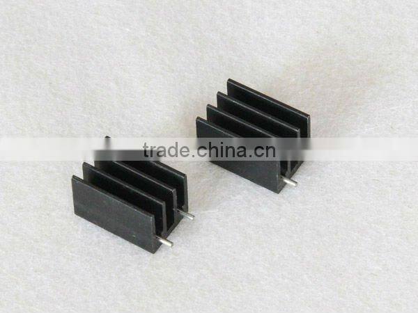 Weifang black anodization aluminum heat sink