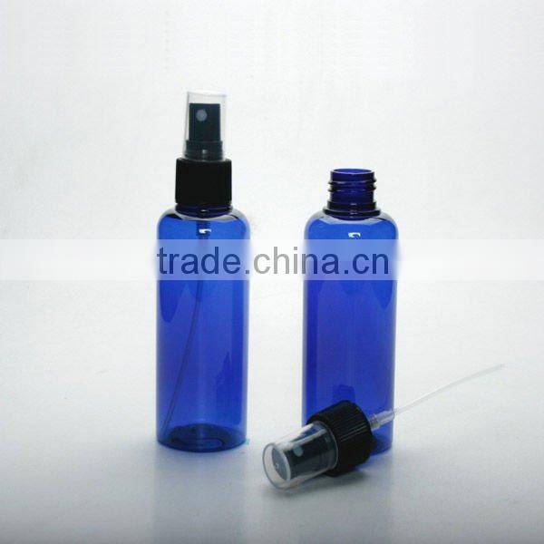 Spray cap PET bottle 150ml Blue Clear