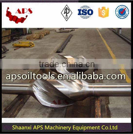 Oil drilling equipment API 7-1 Drill Stabilizer forging for drill rod/Oil and Gas forged integral spiral blade stabilizer in BHA