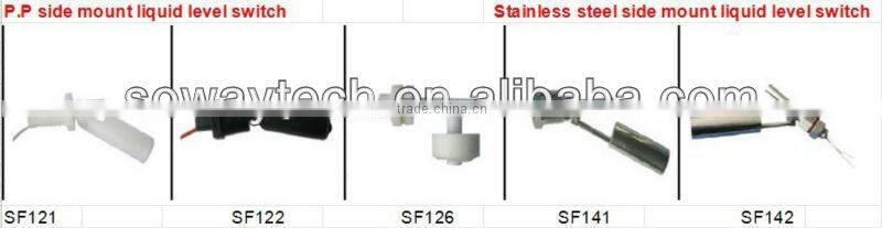 Acid level float sensor
