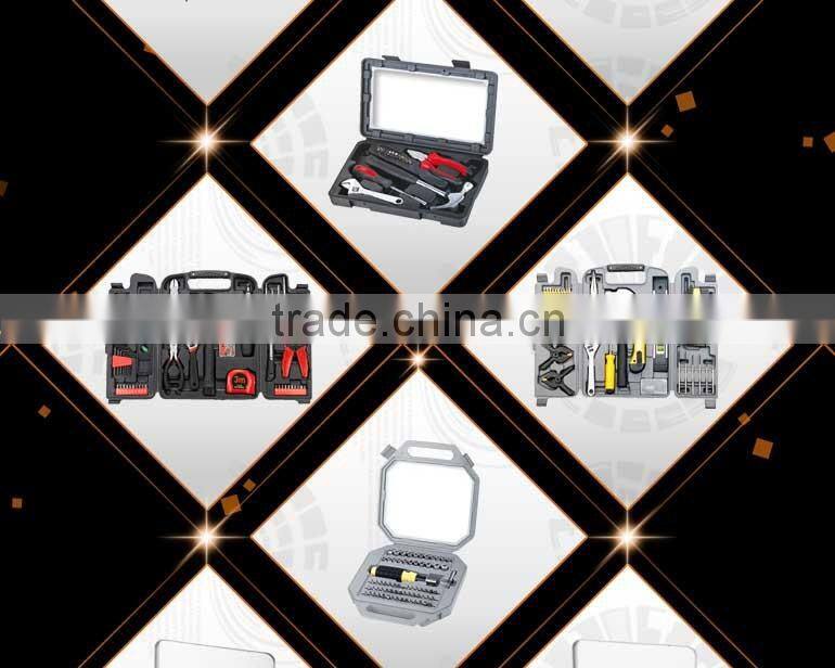 24PCS hand tool sets hex key wrench sockets bits claw hammer precision screwdriver