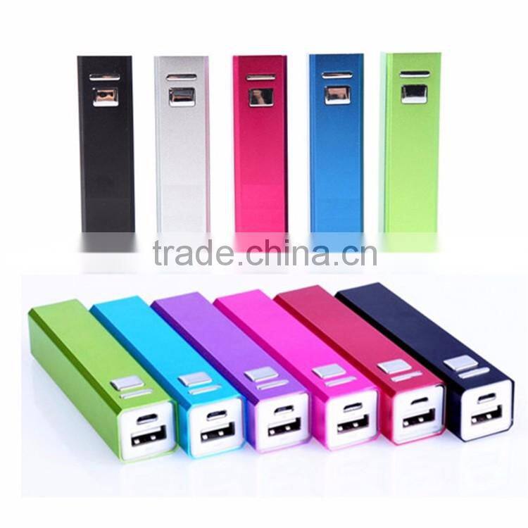 Aluminum alloy promotional power banks 2200mah