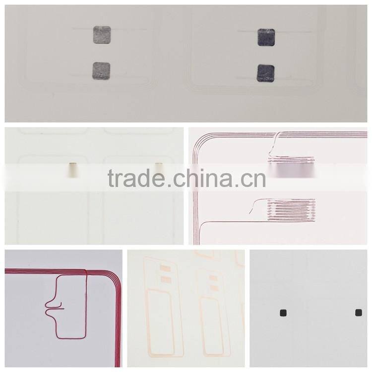 Factory price Ultralight RFID 1k dual interface prelam with membrane