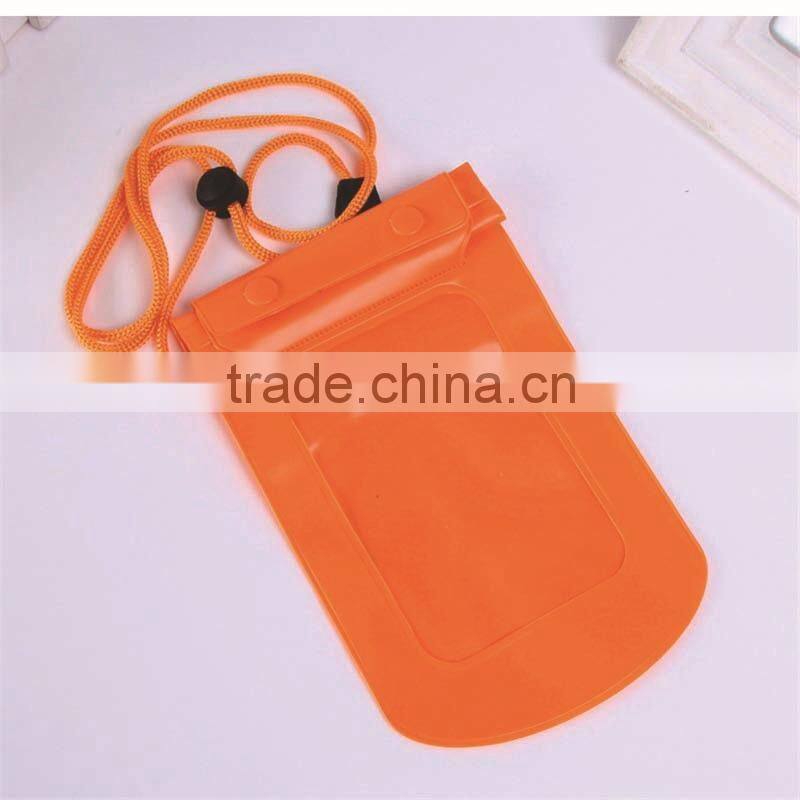 OEM eco-friendly PVCwaterproof mobile phone bag cell phone waterproof pouch