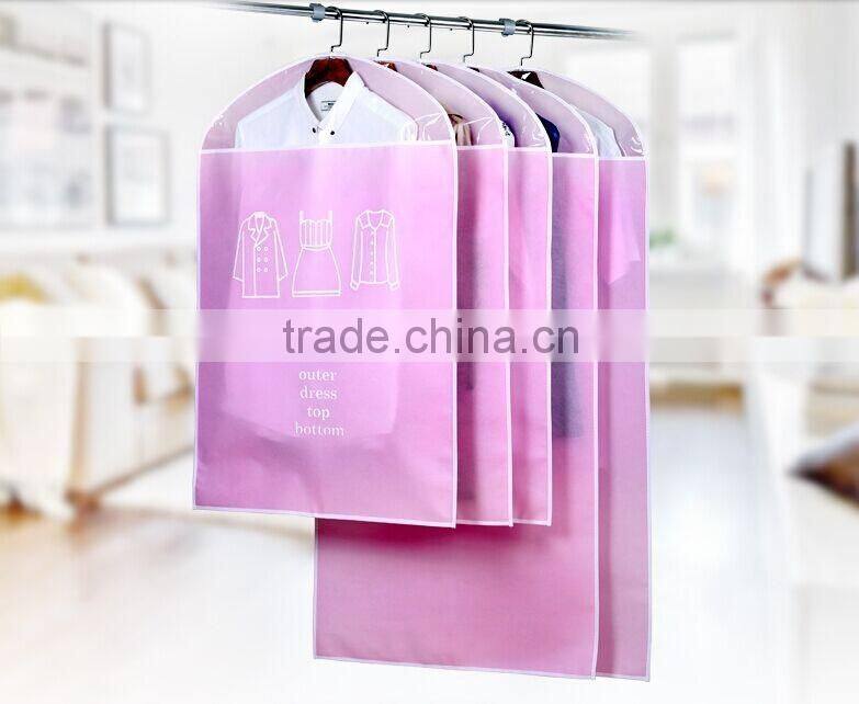High quality Nov-woven fabric storage Dust bags clothes Cover Dress Garment Travel Suit Cover Bag